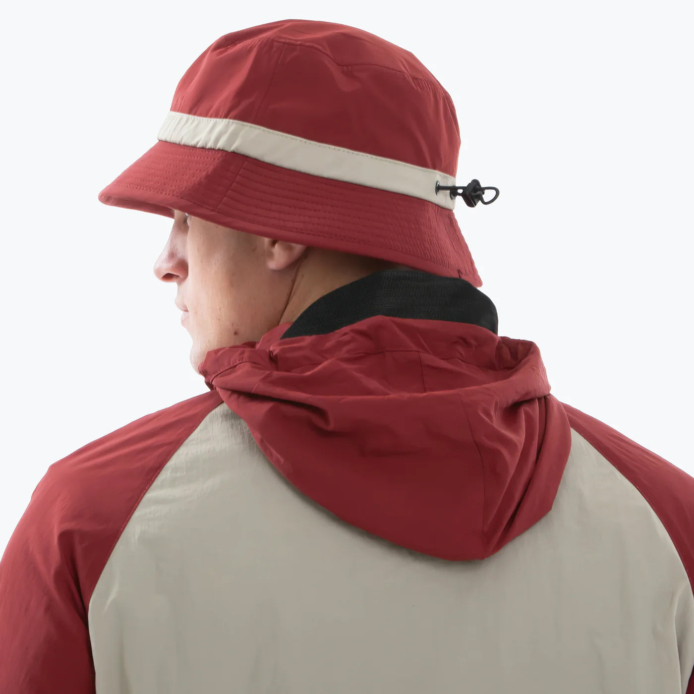 Peaceful Hooligan Sonic Dark Red Bucket Hat image 1