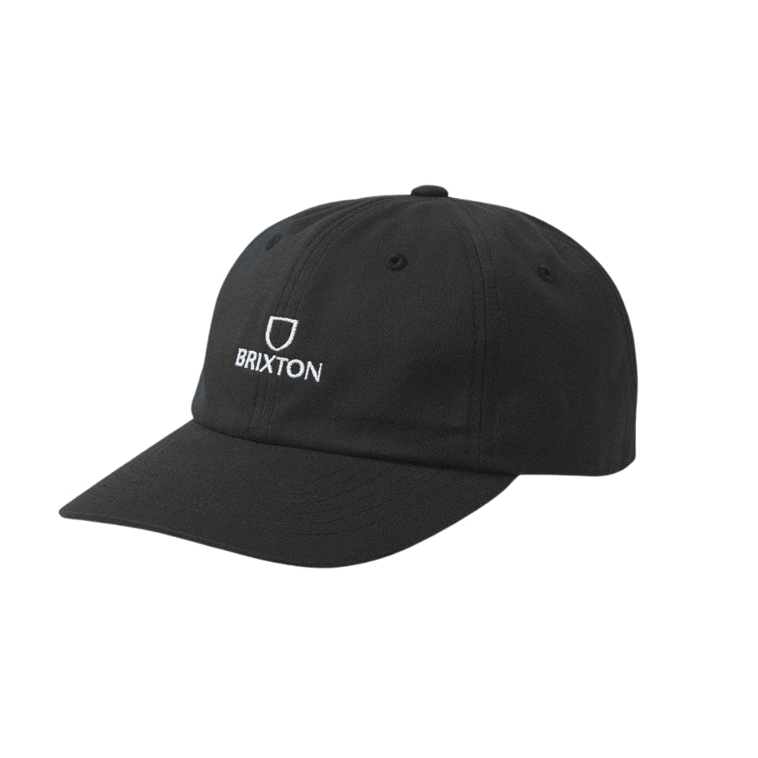 Brixton Black/White Rinse Alpha Adjustable Hat image 0
