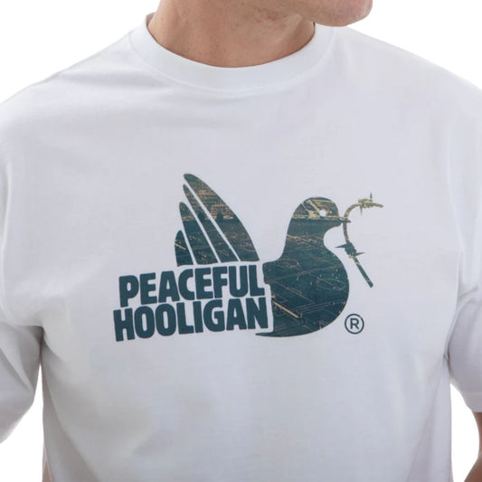 Peaceful Hooligan White Hackney T-Shirt image 1