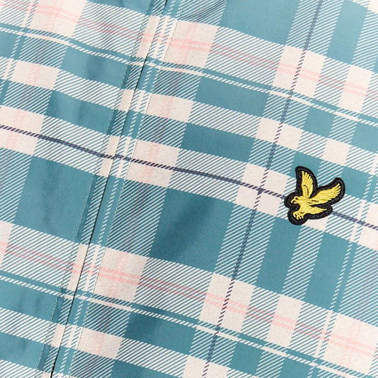 Lyle & Scott Tartan Lightweight Hooded Jacket image 1