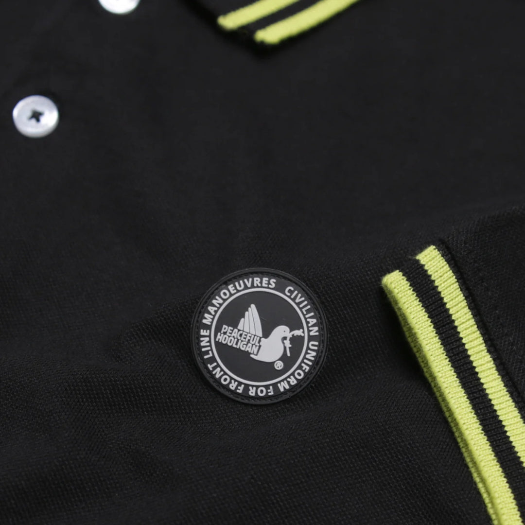 Peaceful Hooligan Black Peninsula Polo image 2