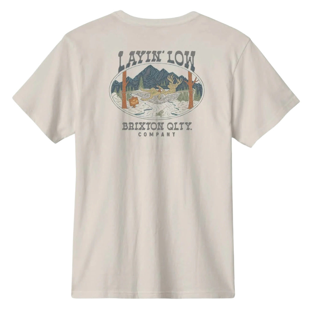 Brixton Cream Layin' Low S/S Standard T-Shirt image 1