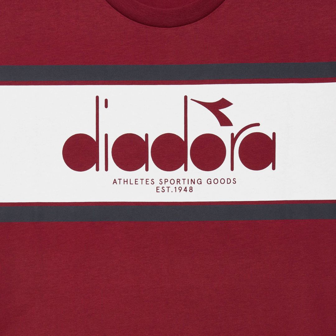 Diadora Empire Red SS Logo T-Shirt image 1