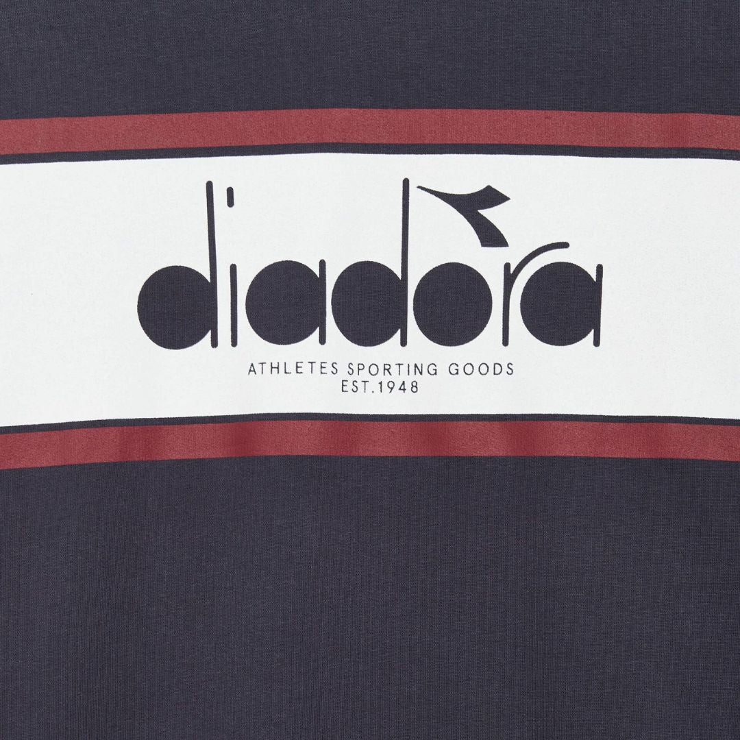 Diadora Empire Red Crew Logo Sweatshirt image 3