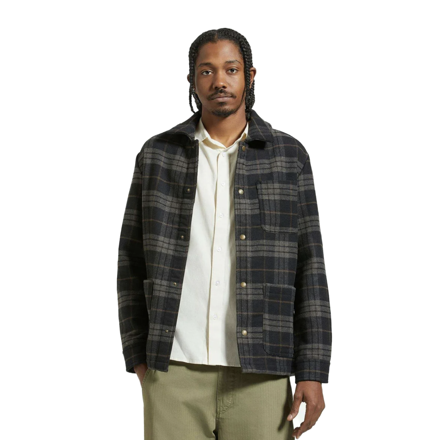 Brixton Charcoal Shop Chore Coat image 1