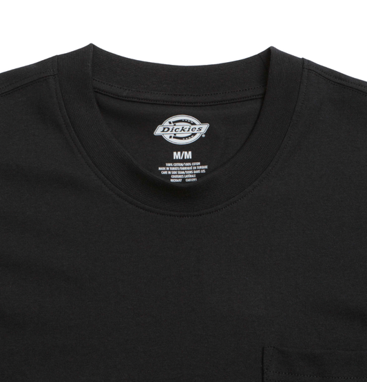 Dickies Luray Light Weight Pocket T-Shirt Black image 1