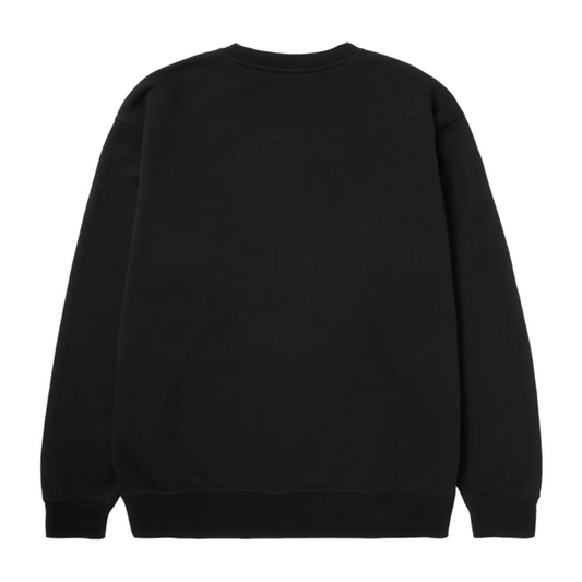 HUF Dog Sense Black Crewneck Sweatshirt image 1