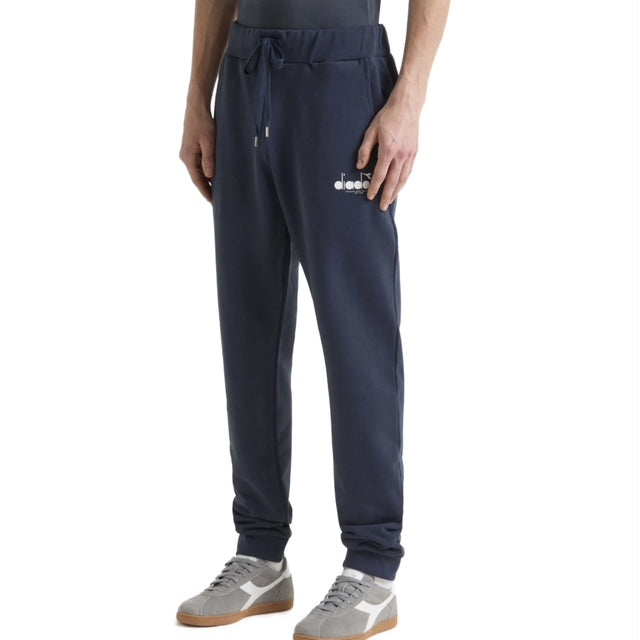 Diadora Denim Blue Logo Sweatpants image 1