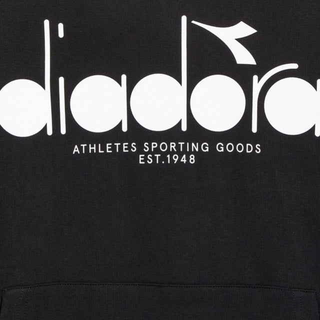Diadora Black Logo Hoodie image 1