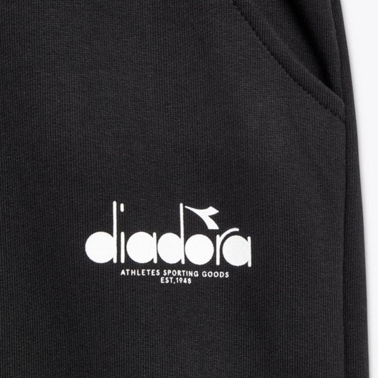 Diadora Black Logo Sweatpants image 1