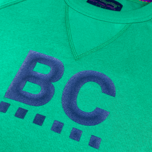Best Company Green 'Fella Girocolla' Raglan Sweatshirt image 1
