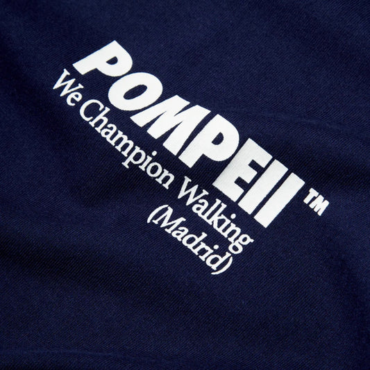 Pompeii Navy Boxy Graphic T-Shirt image 1
