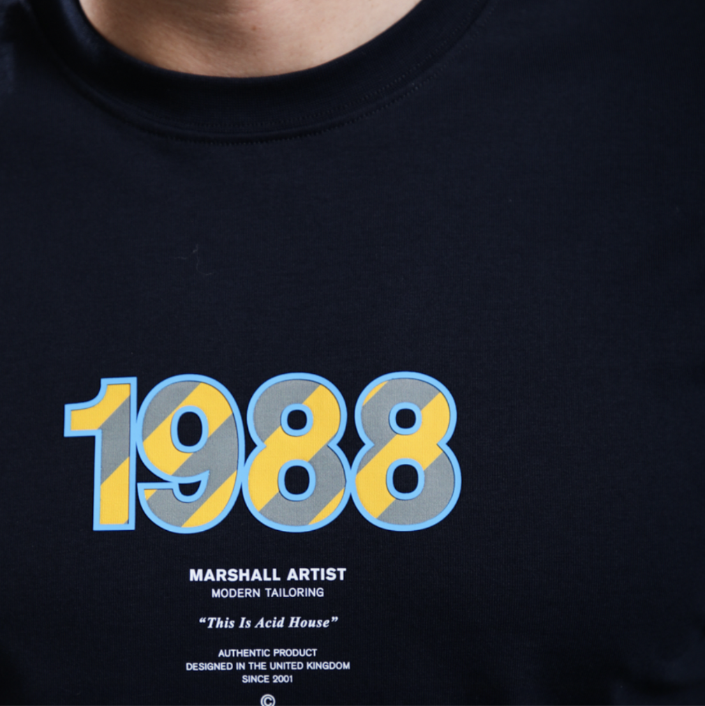Marshall Artist Acid House Navy T-Shirt image 2