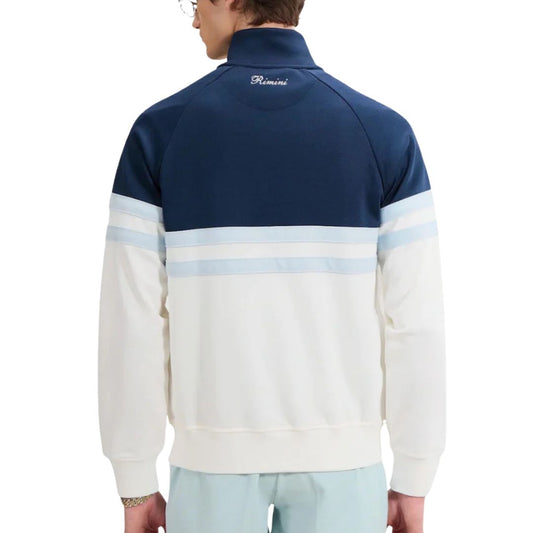 Ellesse Rimini Track Jacket Off White/Navy