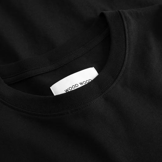 Wood Wood WW Bobby Black Pocket T-Shirt