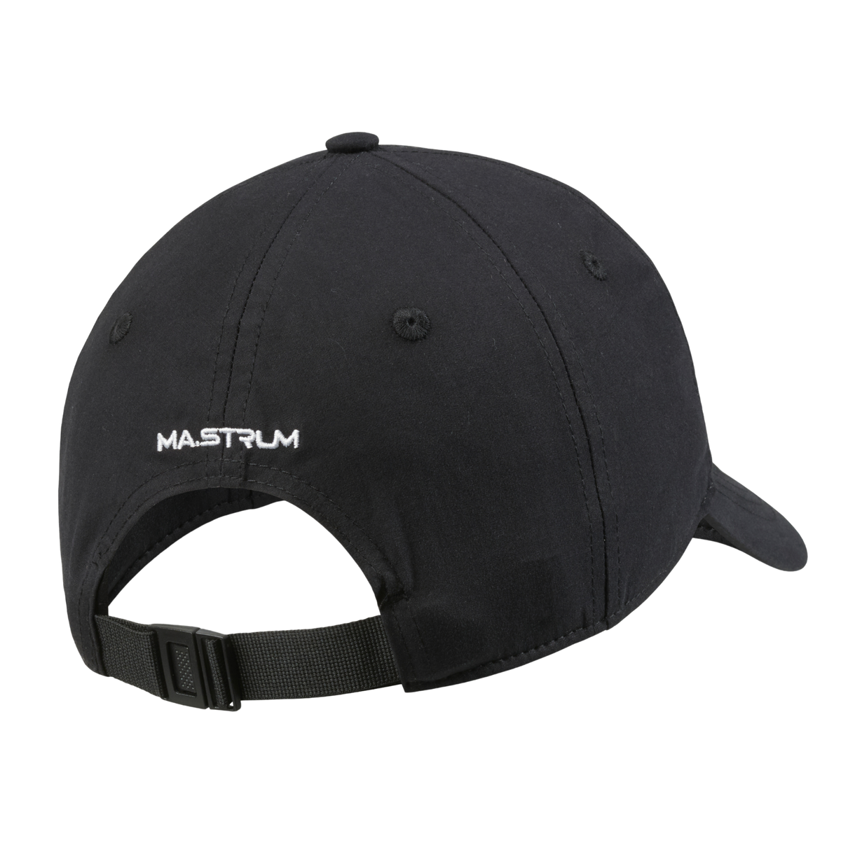 Ma.Strum Badge Jet Black Baseball Cap