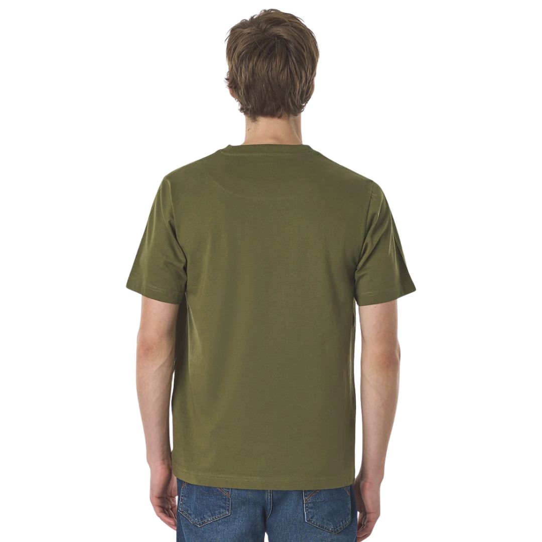 Pretty Green Gillespie SS Khaki T-Shirt