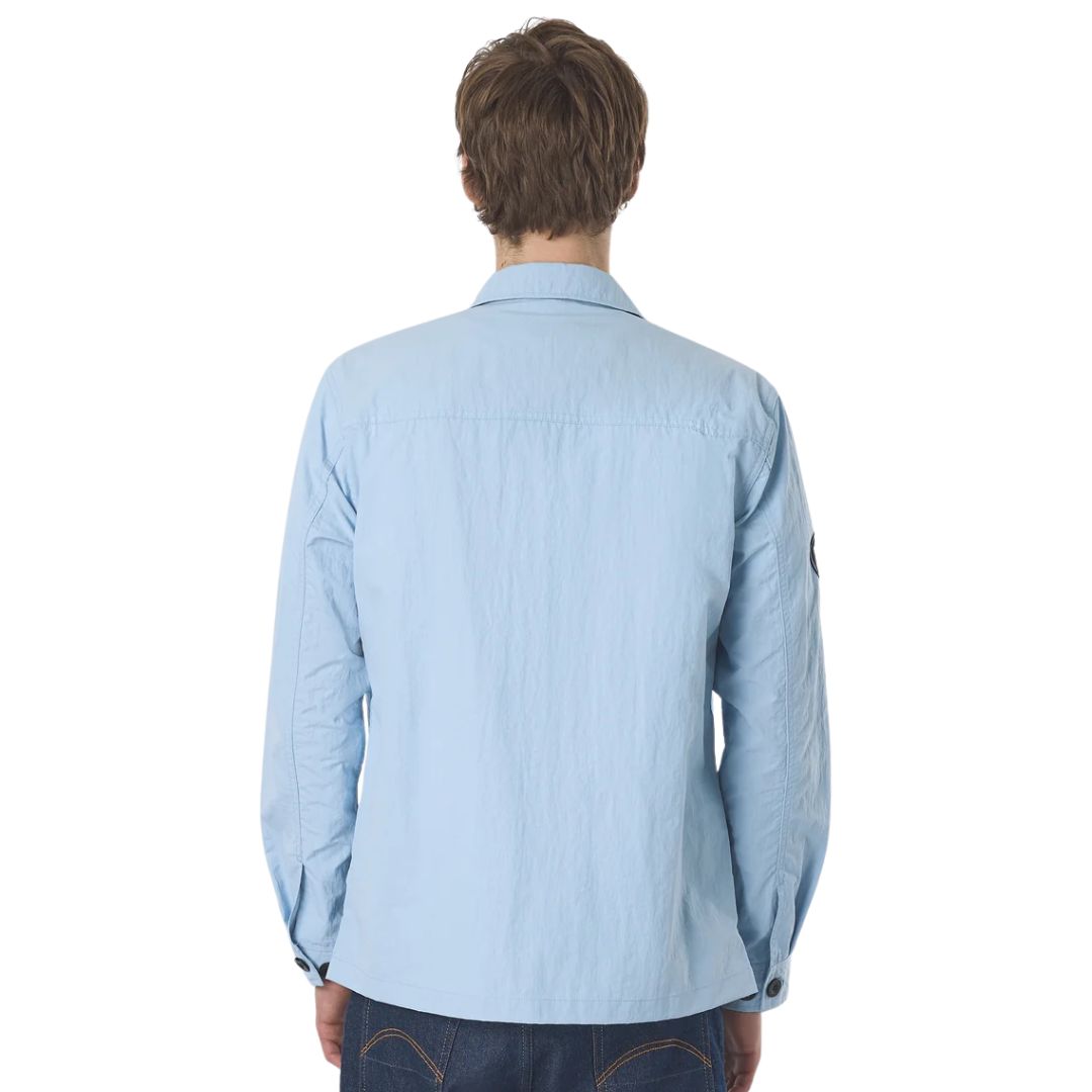 Pretty Green Heaton Sky Blue Overshirt