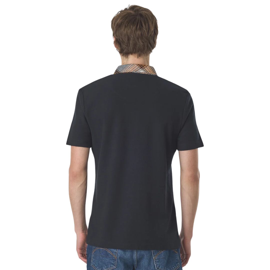 Pretty Green Strobe Black Polo