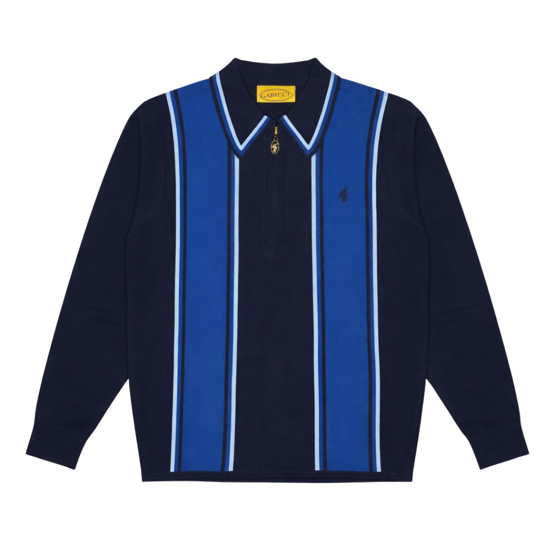 Gabicci Vintage Xander Navy Polo Shirt