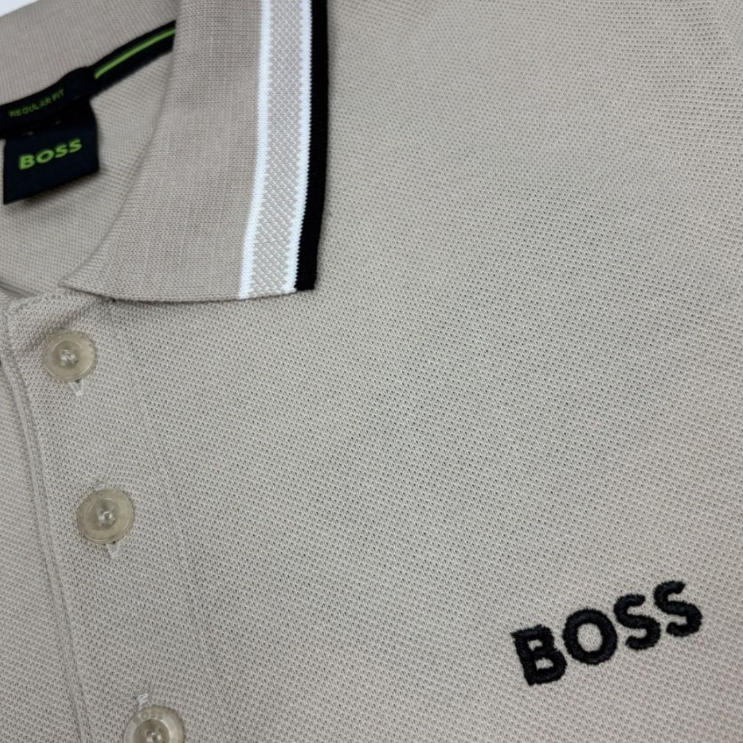 Hugo Boss Paddy Beige Polo Shirt