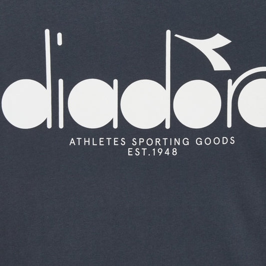 Diadora Blue Denim Logo T-Shirt image 1
