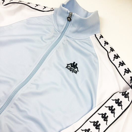 Kappa Banda Uriah Azure Ice/White Track Top image 1