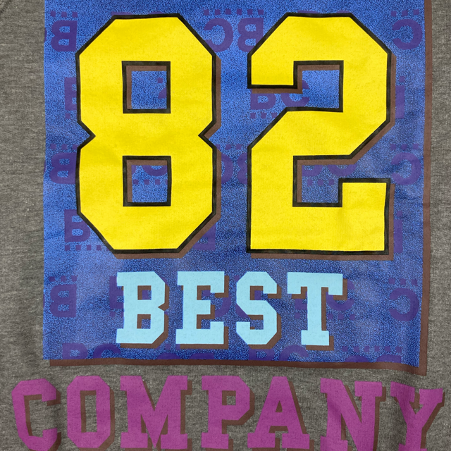 Best Company Grey '82' Crewneck Oversized Sweatshirt image 3