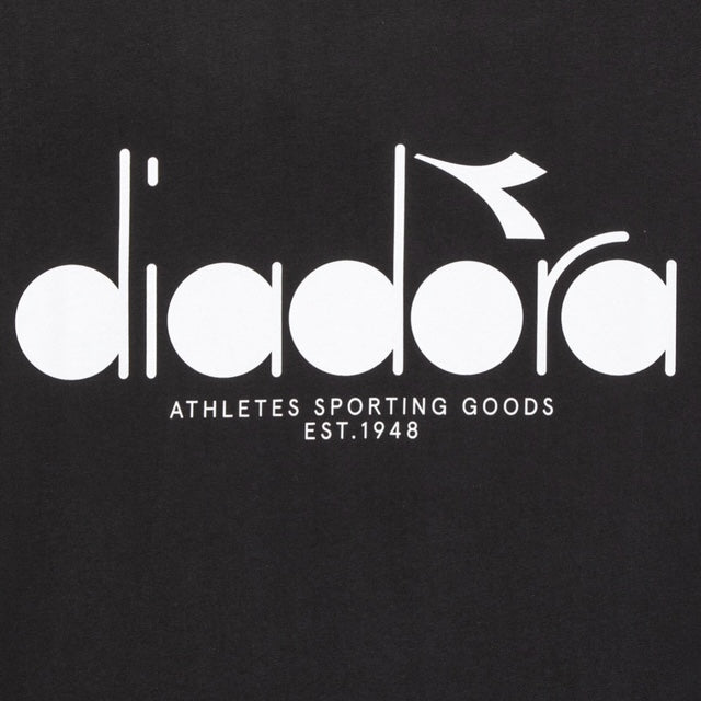 Diadora Black Logo T-Shirt image 1