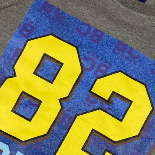 Best Company Grey '82' Crewneck Oversized Sweatshirt image 1