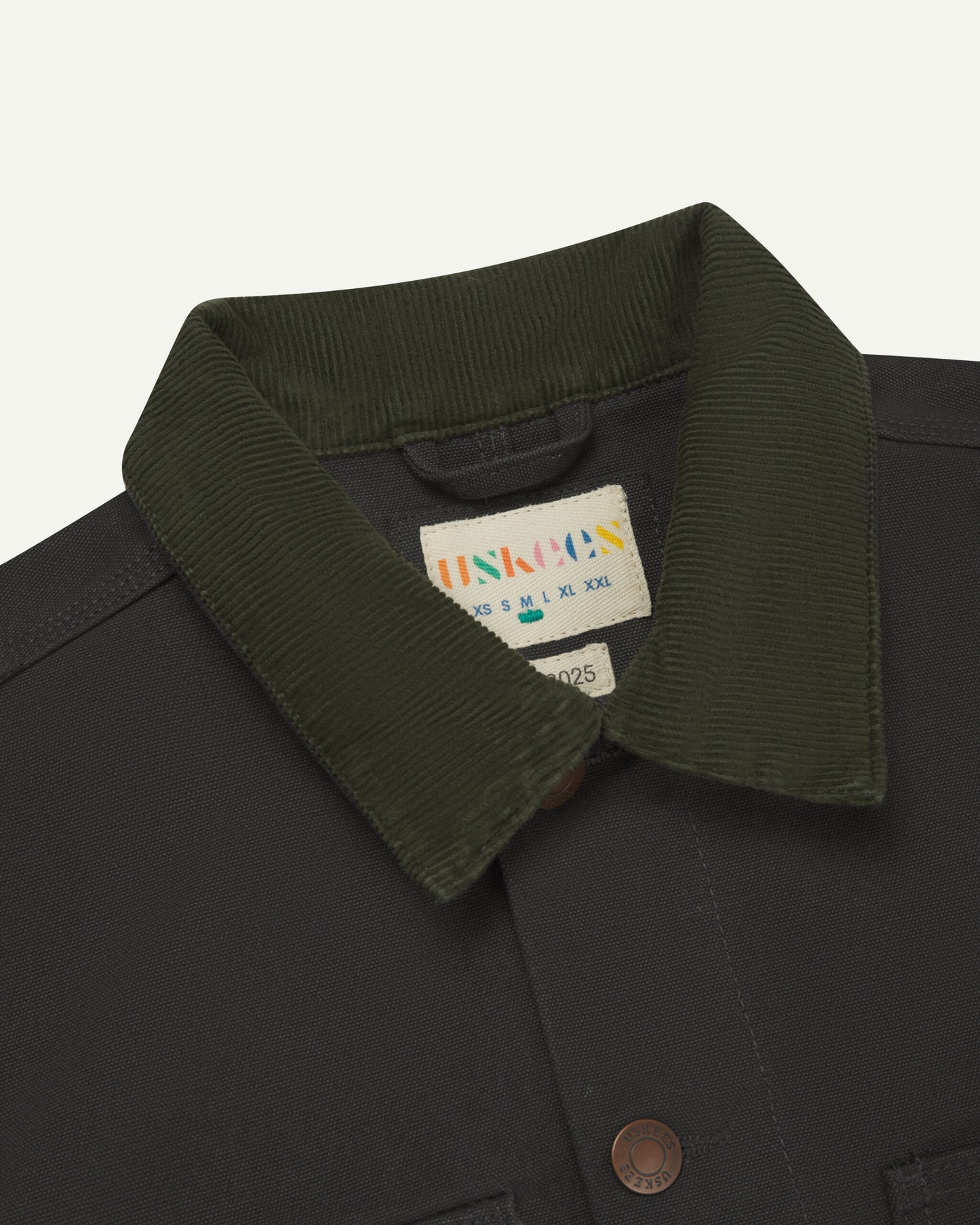 Uskees Charcoal #3025 Canvas Chore Jacket image 3