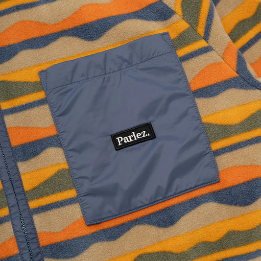 Parlez China Blue Multi Pismo Fleece image 1
