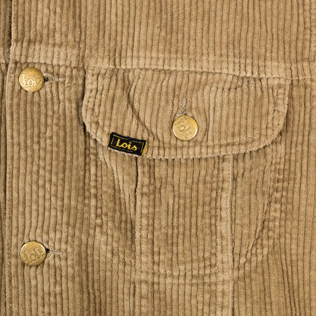 Lois Tejana Jumbo Cord Dark Sand Jacket