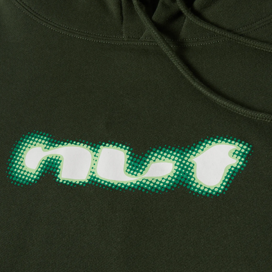 HUF Blur P/O Hunter Green Hoodie image 1