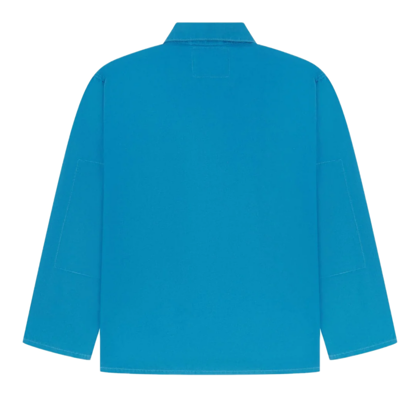 Uskees #3001 buttoned overshirt Bright Blue image 1