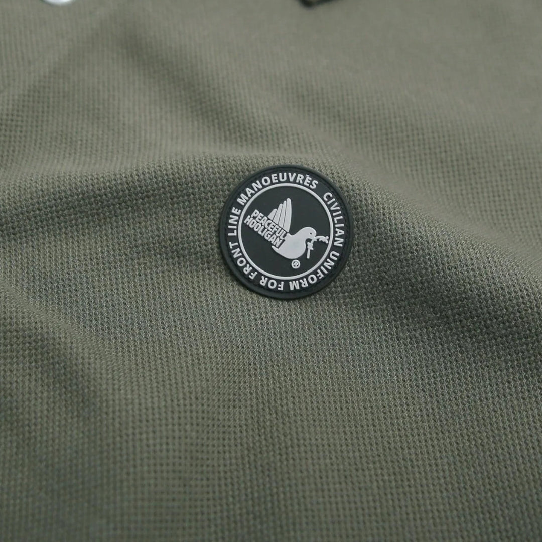Peaceful Hooligan Olive Cash Polo image 2
