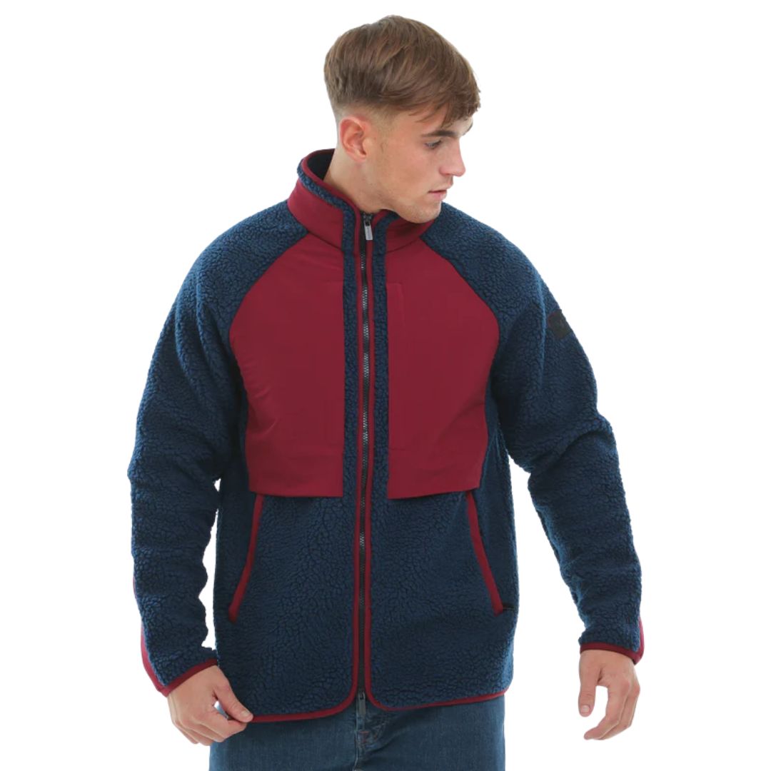Cyclone Navy Wine Fleece