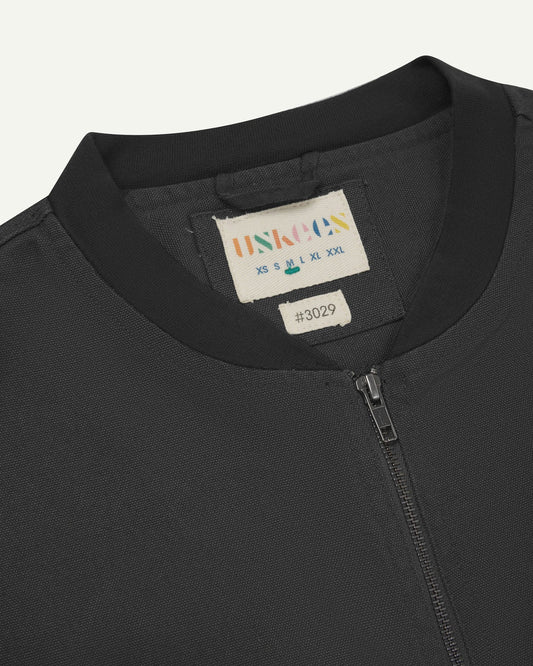 Uskees Charcoal #3029 Canvas Vest with Patch Pockets image 1