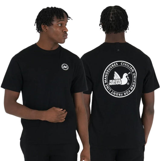 Peaceful Hooligan Civ Uni Black T-Shirt image 0