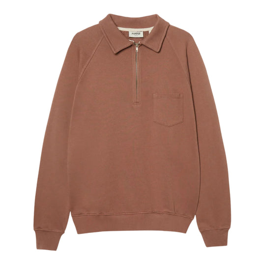 Pompeii Fudge Pocket Zipper Sweatshirt image 0