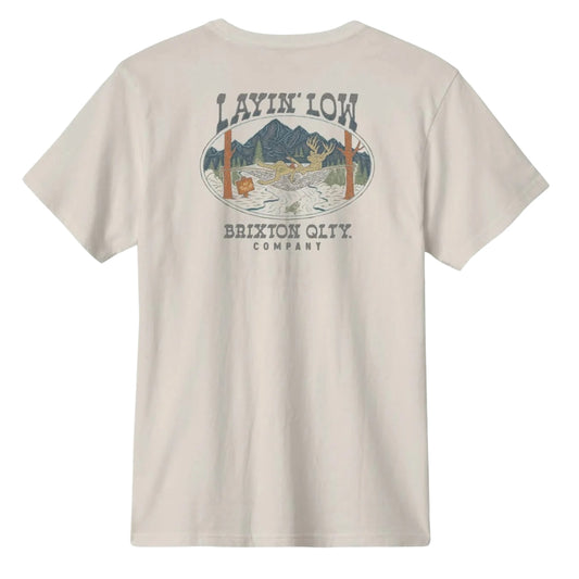 Brixton Cream Layin' Low S/S Standard T-Shirt image 1