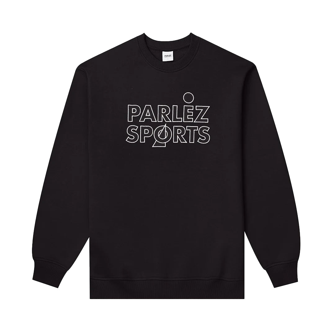 Parlez Black Arc Crew Sweatshirt image 0