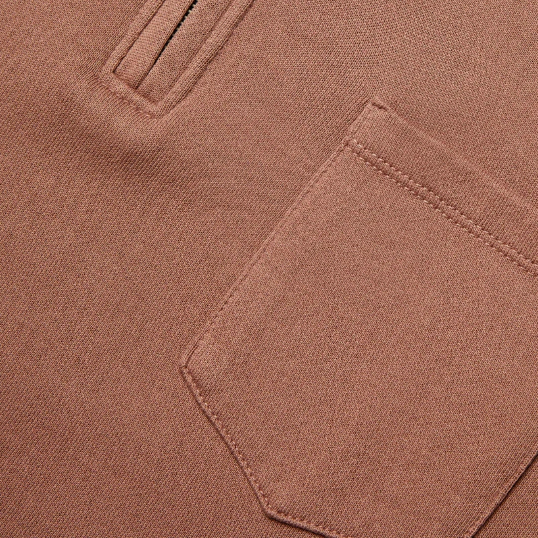 Pompeii Fudge Pocket Zipper Sweatshirt image 2