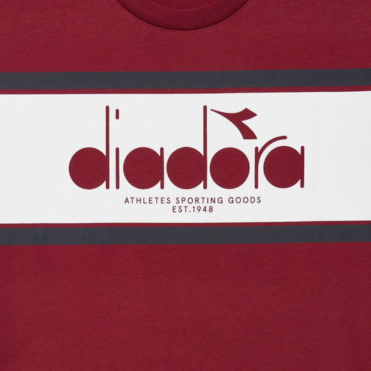Diadora Empire Red SS Logo T-Shirt image 1