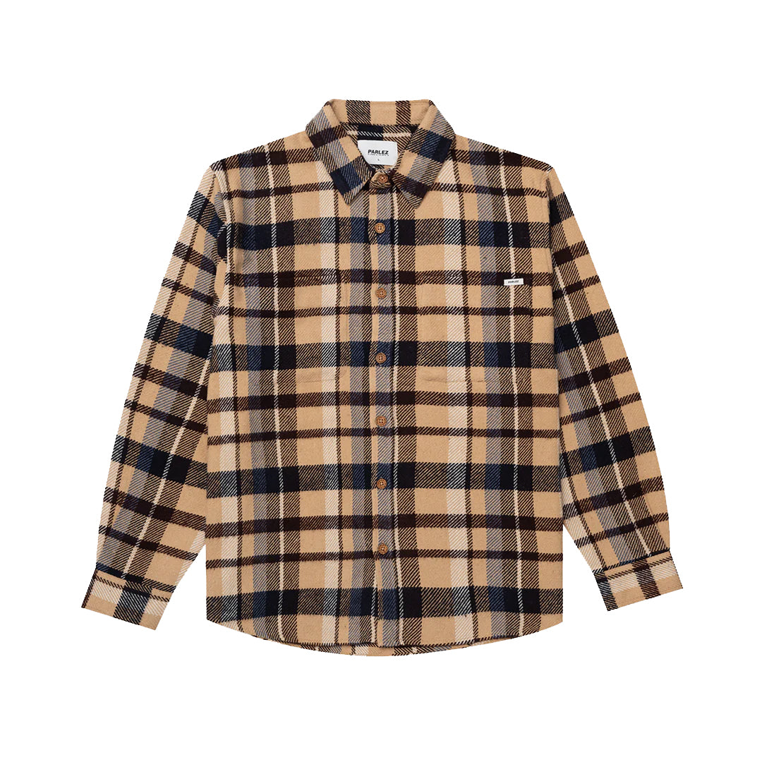 Parlez Blue Check Rivington Shirt image 0