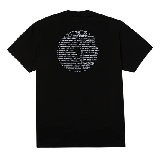 HUF Playlist T-Shirt Black image 1