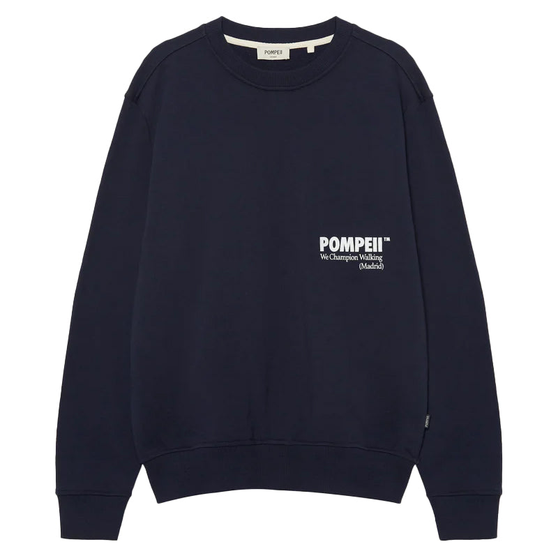 Pompeii Navy Crew Neck image 0