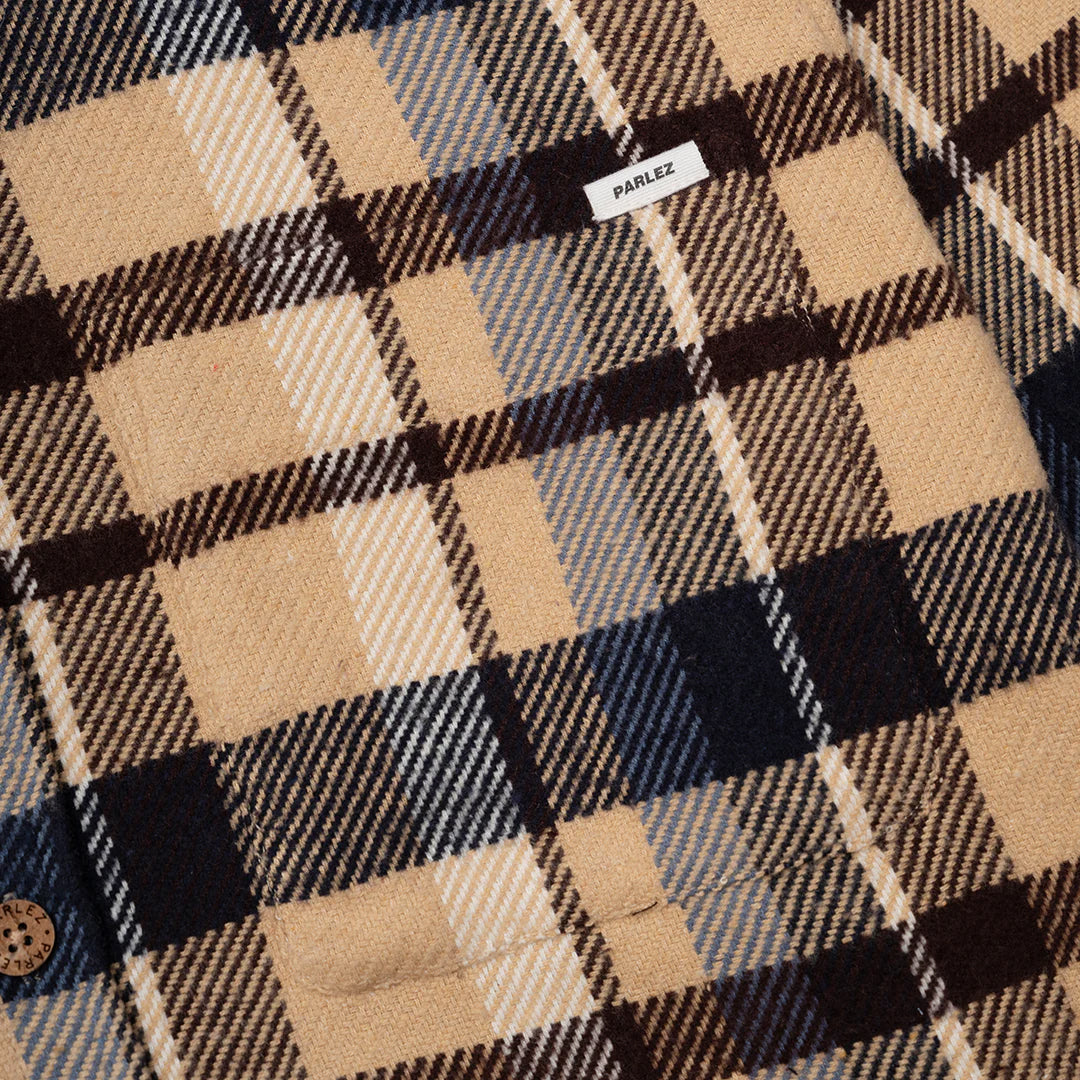 Parlez Blue Check Rivington Shirt image 2