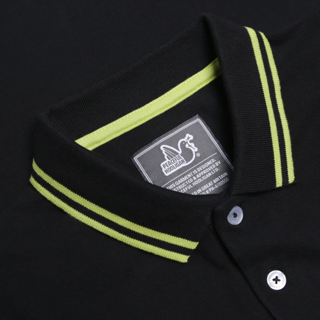 Peaceful Hooligan Black Peninsula Polo image 1