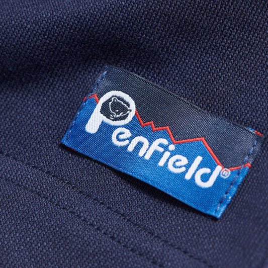 Penfield Navy Original Logo Sweat Shorts image 1